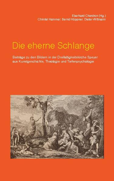 Die eherne Schlange. Beiträge zu den Bildern in der Dreifaltigkeitskirche Speyer aus Kunstgeschichte, Theologie und Tiefenpsychologie. Die hier vorliegenden Beiträge zu Bildern der Dreifaltigkeitskirche in Speyer nehmen am Beispiel der ehernen Schlange die Vielfalt der notwendigen Betrachtungen auf. Im Miteinander von Kunstgeschichte, Theologie und Tiefenpsychologie soll damit ein exemplarischer Zugang zur Bilddeutung eröffnet werden.