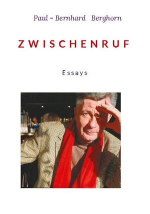 Pointiert wie einfalls- und kenntnisreich nimmt Berghorn zu den (vernachlässigten) Themen der Zeit Stellung. Seine analytischen Sichtweisen sind ebenso überraschend wie provozierend seine Schlussfolgerungen. Es sind engagierte Essays die sich nicht nur im Fragen erschöpfen, sondern Antworten geben, gepaart mit distanzierter Ironie und einer lebendig-klaren Sprache. Der Titel seiner Essays ZWISCHENRUF ist "Program" : "Sich mehr einbringen, mehr innehalten, mehr dazwischen rufen", so der Autor.