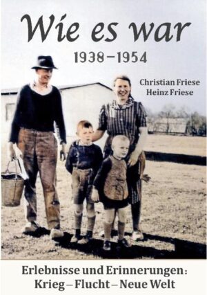 "Wie es 1938-1954 war" ist die fesselnde Erzählung eines Jungen, der in der stürmischen Zeit Mitte des 20. Jahrhunderts auf einem Bauernhof in der Nähe von Berlin aufgewachsen ist. Als Nordamerikaner haben wir kaum Gelegenheit, außer aus der Sicht der Alliierten etwas über diese Zeit zu erfahren. Es ist interessant und spannend, von den Anstrengungen und Mühen einer Bauernfamilie während und in den ersten Nachkriegsjahren kennenzulernen. Die Leser werden belohnt, wenn sie in Christians detaillierte Erinnerungen an seine Kindheit eintauchen. Das Buch ist leicht zu lesen, spannend und humorvoll zugleich. Eine höchst unterhaltsame und fesselnde Lektüre. Robert McFetridge Bowser, BC, Kanada Christians Buch ist eine erstaunliche Sammlung seiner Kindheitserinnerungen, die er während des Zweiten Weltkriegs gesammelt hat. Die unglaubliche Detailgenauigkeit, mit der er sich an die vielen Wendungen erinnert, macht dieses Buch so einmalig. Ich konnte es nicht aus der Hand legen und es erinnerte mich an die Geschichten, die mein Vater über seine Kindheit in derselben Zeit erzählte. Jeder, der verstehen will, wie diese Generation gelernt hat, aus den schwierigsten Situationen das Beste zu machen und nie die Hoffnung zu verlieren, wird Christians Buch genießen. Michel Luhnau Calgary, AB, Kanada