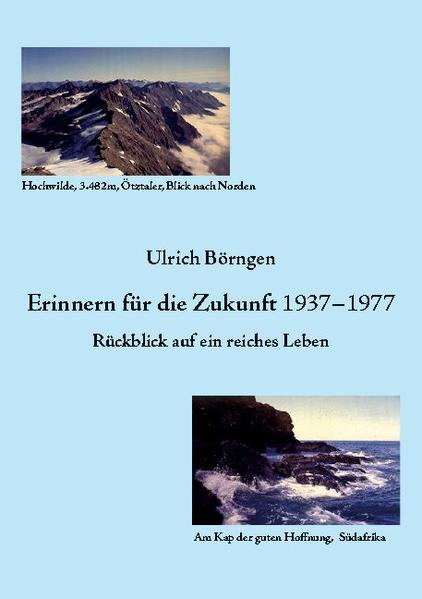 In zehn Kapiteln werden 40 Jahre überaus reiche Lebensgeschichte von 1937 - 1977 aufgearbeitet. Ambivalent bleibt die Information über die Vorfahren. Die Jugendzeit in Halle an der Saale kann bis 1955 als unbeschwert angesehen werden. Sie ist geprägt auch durch eine große, von den Eltern vermittelte Liebe zu den Bergen. Zeitlebens prägend sind unmittelbare und nachhaltige Kriegseindrücke durch Judendeportation, Luftangriffe und Artilleriebeschuß. Ausführlich wird auf schwimmsportliches Abheben eingegangen. Die große Caesur erfolgte 1955/56 durch Verweigerung des Studiums in der DDR und notgedrungene Übersiedlung in die Bundesrepublik. Marburg an der Lahn entwickelte sich als 2. Heimat. Nachfolgend erfolgte ein Medizinstudium in Würzburg und Freiburg im Breisgau. Die Assistentenzeit wurde im süddeutschen Schwabenland absolviert. Zehn Jahre wieder in Marburg führte ärztlich zum Internisten, zu Sportmedizin und Habilitation und zum Privatdozenten.