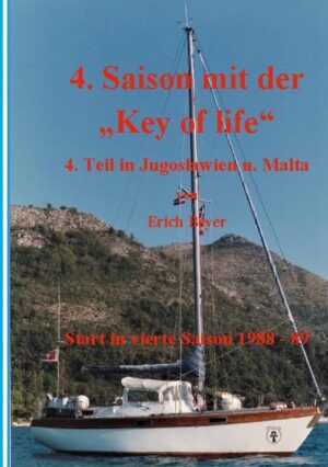 Mit meiner zu dieser Zeit Verlobten Gabriele, haben wir die erste Key of life in Jugoslawien für den Segelclub-Ankh geführt und 350 Clubmitglieder die Gelegenheit gegeben, einmal auch mit ihrer Frau und Familie in das Leben auf einem Segelboot, rein zu schnuppern, und wenn sie wollen, auch Segeln und Navigation zu lernen. Es zeigt aber auch auf, welche zwischenmenschliche Probleme auftreten können, wenn jemand der es nicht gewöhnt ist, auf einmal mit seinem Partner oder Freunde 24/7 auf engsten Raum zusammen zu sein. Als Skipper manchmal nicht leicht, man steht mit dem Ersten auf und geht mit dem Letzten schlafen. Ein 24 Stunden Job ohne Pause oder Urlaub. Für diejenigen, die vor haben einmal das Fahrtensegeln anzustreben, oder auch nur ein Boot zu kaufen. Es zeigt die ungeschminkte Wahrheit über das Leben auf einem Segelboot und all die Probleme die auftauchen können, auch wenn man vorher glaubt, alles bedacht zu haben. Es geht um das "Blauwassersegeln" und zeigt die Dinge auf, die wirklich passieren. Nach dem Motto: "Fahrtensegeln heißt, in den paradiesischsten Buchten, das Boot zu reparieren" Es zeigt die Gefahren auf, wo man zeitweise froh ist, eine Schrotflinte an Bord zu haben, auch wenn manche davon abraten. Es zeigt das lange Abwarten auf ein Wetterfenster, und abwettern bei Sturm und Schutz suchen vor Hurrikans. Ein muß, für alle die es mal vorhaben, und trotz Situationen in den letzten 20 Jahren, wo man glaubt es geht nicht mehr, möchten wir keine Stunde davon missen.