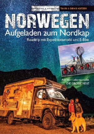 444.000 Kilometer sind wir bisher auf Mutter Erde gereist, und das ohne Flüge. Als wir mit unserem Expeditionsfahrzeug "Terra Love" und E-Bikes zum Nordkap fuhren, wartete ein unbeschreibliches Naturparadies auf uns: ein Land der Superlative. Ein Land der Fjorde, Wasserfälle, Trolle, Elche, Rentiere, Pottwale und ein Paradies der Nordlichter. Kaum hatten wir die Grenze passiert, schloss sie sich aufgrund ansteigender Corona-Zahlen hinter uns. Bald sechs Monate waren wir nahezu alleine unterwegs. Wir bestaunten herbstliche Steppen, menschenleere, manchmal mondähnliche Landschaften und ewige Wälder, umhüllt von wabernden Nebelschwaden und geisterhaften Wolkengebilden. Wir überquerten einige der 188 Berge, passierten einige der 300, teils reißenden Gebirgsflüsse, viele der imposanten Wasserfälle, 50 Fjorde und 150.000 Inseln, die zusammen mit dem Festland eine Küstenlinie von über 100.000 km bilden. Was für eine Reise! Eine Reise, die uns in Regionen katapultierte, die wir nicht im Entferntesten erwartet hätten. Wir erlebten außergewöhnliche Gastfreundschaft, überquerten mit unseren E-Bikes den größten europäischen Festlandgletscher Josdedalsbreen, schwammen im Nordmeer, sahen, wie sich die Abendsonne auf der Haut eines auftauchenden Pottwals spiegelte. Wir kletterten auf Leuchttürme, wanderten auf gefährlichen Bergpfaden, saßen auf dünnen Felsnadeln 1.000 Meter über dem Abgrund und wärmten uns in sternklaren Nächten am Lagerfeuer. Im Land der Wikinger folgten wir ihren Spuren. Wir erlebten einen Winter mit Eis, Schnee und Orkanböen. Wir nutzten viele der 100 Fährverbindungen, überquerten zahlreiche der 22.700 Brücken und durchfuhren unzählige der 900 Straßentunnel