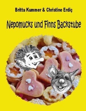 Willkommen in Nepomucks und Finns Backstube. Liebt Ihr Kekse und Plätzchen genauso wie Nepomuck und Finn? Und könnt Ihr nicht genug davon bekommen, wenn durch das Haus oder die Wohnung der herrliche Geruch von frischem Gebäck zieht? Mmmh da läuft einem doch gleich das Wasser im Mund zusammen. Wenn das bei Euch auch so ist, ist dieses Buch genau das richtige. Hier findet Ihr Rezepte für die ganze Familie, für Geburtstage, Feiern oder einfach nur, um Euch selbst zu verwöhnen. Naschereien schmecken schließlich immer. Nepomuck und Finn wünschen viel Spaß beim Nachbacken und Guten Appetit!