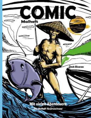 Das Comic- Malheft für Erwachsene! Das interessante Comic- Malheft, mit atemberaubenden Abenteuern für Erwachsene. Mit überdimensionalen Darstellungen von Tieren, Drachen und anderen Utopien werden mit Freude nachempfunden und mit Einsatz von bunten Malstiften eingefärbt.