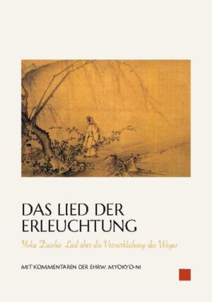 Das Lied der Erleuchtung (Zhengdao ge) ist ein berühmtes Zen Gedicht aus der frühen Tang Dynastie in China und wurde von Yongjia (665-713 n. Chr.), einem Zeitgenossen des 6. Zen Patriarchen Huineng verfasst. Dieser Text übte eine sehr starke Wirkung aus und wurde schon bald zu einem Klassiker der Zen Schule. In Japan war es als Yoka Daishs Shodoka bekannt. Er wird noch heute in Zen Tempeln in China, Korea, Japan und auch hier im Westen studiert. Yoka Daishis Unterweisungen wenden sich sowohl an Anfänger auf dem Weg als auch an schon weiter in der Übung Fortgeschrittene. In dem Text wird besonders hervorgehoben, dass die Lehren Buddhas und die Zen Übung unser gesamtes Alltagsleben durchdringen sollten: „Gehen ist Zen, Sitzen ist Zen, / Reden oder Schweigen, Bewegung oder Ruhe” ist Zen. Und vor allem soll dies in „freudigem Dienst zum Wohle aller Wesen” geschehen. Die lebendigen und anregenden Kommentare der Ehrw. Myokyo-ni unterstreichen die Bedeutung von Yoka Daishis Lehren und zeigen wie relevant sie auch noch heutzutage für unsere Übung sind. Ihre Erklärungen basieren stets auf allgemein menschlicher Erfahrung und berücksichtigen die praktische Anwendung im täglichen Leben.