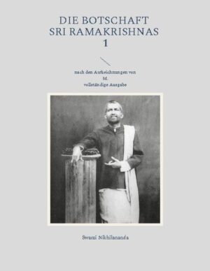 Die erste vollständige Übersetzung des Klassikers "The Gospel of Sri Ramakrishna" von Swami Nikhilananda (Band 1 von 2). Enthalten sind die Gespräche von Sri Ramakrishna sowie die täglichen Ereignisse aus seinen vier letzten Lebensjahren (1882-1886), die sein vertrauter Schüler M. (Mahendranath Gupta) aufgezeichnet hat. Swami Nikhilananda hat ihnen eine ausführliche Biografie über den Meister vorangestellt. Sri Ramakrishna war einer der bekanntesten Heiligen des modernen Indien und lebte von 1836 bis 1886. Die meiste Zeit seines Erwachsenenlebens verbrachte er in Dakshineswar bei Kalkutta, wo er zunächst als Tempelpriester wirkte und später intensive spirituelle Übungen machte. In den bekannten Tempelgarten kamen viele Besucher. In den späteren Jahren kamen v.a. junge Männer aus der gebildeten Schicht und wurden teils seine Schüler. Der Meister besuchte regelmäßig einige Familienväter, die in Kalkutta lebten, wobei sich in ihren Häusern feste Treffpunkte für die Schüler bildeten. Gegen Ende seines Lebens entstanden aus dem Kreis seiner Schüler die Gruppe der künftigen Mönche, von denen Narendra (Swami Vivekananda) eine führende Rolle spielte, und die der Verheirateten. Neben vielen Gesprächen erfährt der Leser sehr detailreich vom täglichen Leben Sri Ramakrishnas, von der Zeit seiner schweren Erkrankung an Kehlkopfkrebs sowie von der spirituellen Entwicklung seiner Schüler. Auch die unmittelbare Zeit nach seinem Tod, in der die ersten Schüler Mönche wurden und das Kloster in Baranagore entstand, wird lebhaft geschildert. Sri Ramakrishnas Lehre betont die gleichberechtigte Gültigkeit aller Religionen. Er empfahl den Weg der Gottesliebe (Bhakti), die zur Gotteserkenntnis führt. Seine religiöse Erfahrung war von vielen Visionen geprägt, v.a. von der Göttlichen Mutter Kali, der er besonders ergeben war, und von häufigem Versunkensein in Samadhi. Besonders markant sind die vielen Beispiele aus dem täglichen Leben und die Gleichnisse, mit denen er seine Lehre veranschaulichte. Neben dieser vollständigen Version gibt es noch eine verkürzte Version, die unter demselben Titel im gleichen Verlag erschienen ist.