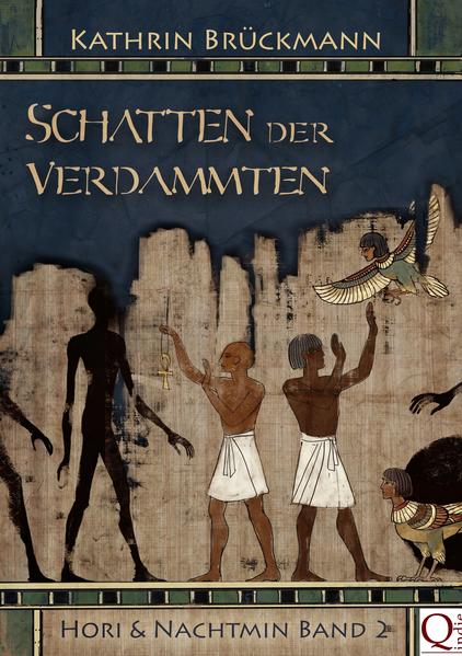 Hori und Nachtmin haben sich gerade in ihre neuen Aufgaben als Leibärzte des Pharaos eingearbeitet, da ereilt Hori ein dringender Ruf in die geheime Balsamierungsstätte. Dort wurde ein Herz gefunden, das zu keiner Leiche gehört, ein grausames Verbrechen, das den Toten seiner Möglichkeit auf ein Nachleben beraubt! Während der ahnungslose Nachtmin seinem verschwundenen Freund grollt und neue Bekanntschaften sucht, findet Hori einiges heraus. Das überzählige Herz ist längst nicht alles, das in der Weryt nicht stimmt: Die Geheimnisse der Totenstadt selbst sind in Gefahr! Natürlich wird auch Nachtmin schon bald in die schaurige Ermittlung hineingezogen, obwohl er sich besser um seine schwangere Frau kümmern sollte. Doch die Schatten der Verdammten rücken immer näher …