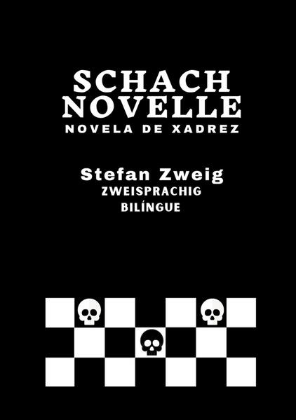 „Bekanntlich erzeugt kein Ding auf Erden einen solchen Druck auf die menschliche Seele wie das Nichts.“ Ein Schachspiel am Bord des Passagierdampfers nach Buenos Aires ruft in Dr. B. Erinnerungen an seine Zeit als Gefangener der Gestapo wach. Das bekannteste Werk des Autors Stefan Zweig wurde 1942 im brasilianischen Exil geschrieben - in seinem Haus in Petrópolis, Rio de Janeiro, in dem er kurz danach sich das Leben nahm und nun erscheint als zweisprachige Deutsch-brasilianisches Portugiesisch Ausgabe. Zweisprachige Ausgabe: Deutsch-Portugiesisch (Brasilien) Die zweisprachige gedruckte Ausgabe zeigt auf der einen Seite den brasilianischen portugiesischen und auf der gegenüberliegenden Seite den deutschen Text, so dass man beide Versionen parallel lesen kann. ********** »Como se sabe, nada na terra exerce tanta pressão sobre a alma humana como o nada.“ Um jogo de xadrez a bordo do navio de passageiros para Buenos Aires evoca em Dr. B. lembranças de seu tempo como prisioneiro da Gestapo. A obra mais conhecida do autor Stefan Zweig foi escrita em 1942 durante seu exílio no Brasil - em sua casa em Petrópolis, Rio de Janeiro, onde, pouco tempo depois, ele se suicidou e agora é apresentada em uma versão bilíngue Alemão-Português brasileiro. Versão Bilíngue: Português (brasileiro)-Alemão A versão impressa bilíngue é composta de uma página em português brasileiro e com a versão em alemão na página seguinte, o que possibilita a leitura de ambas versões em paralelo. O texto original foi adaptado à nova ortografia alemã e as duas versões contêm notas de rodapé para facilitar a leitura.