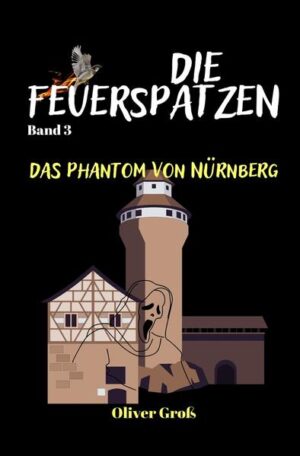 Die drei Detektive Tom, Marie und Lorenzo, haben gerade ihren letzten Fall abgeschlossen, da erfahren sie von einem unheimlichen Phantom, welches in ihrer Heimatstadt Nürnberg mehrere mysteriöse Diebstähle verübt haben soll. Der geschickte Räuber hält mit seinen Einbrüchen die ganze Stadt in Atem. Die furchterregende Erscheinung hat es aber nicht nur auf Gold und Juwelen abgesehen, auch Kunst und historische Skulpturen aus verschiedenen Museen und Ausstellungen stehen auf seiner Liste. Gestärkt durch den zuletzt gelösten Kriminalfall, stürzen sich die Feuerspatzen in ihr nächstes Abenteuer, doch das geheimnisvolle Phantom scheint ihnen immer einen Schritt voraus zu sein. Dies ist Band 3 der spannenden Detektivreihe, weitere E- Books, Bücher und Hörbücher der "Feuerspatzen" gibt es im Handel.