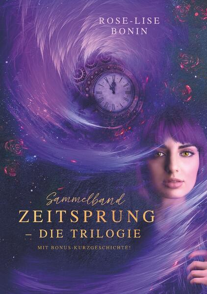 Drei Bücher in einem: Entdecke die fesselnde Zeitreise-Romantasy-Trilogie mit den Enemies to Lovers Rhapsody & Shane! Gib niemals auf. Vertraue niemandem. Lerne zu unterscheiden... Reise mit Rhapsody in die Zukunft und rette das Universum! Auf der Flucht vor ihrer schrecklichen Adoptivfamilie landet die sechzehnjährige Rhapsody plötzlich im Jahr 2597. Dort erfährt sie: Sie ist ein Mondmensch, beherrscht das Zeitreisen und kommt ursprünglich aus der Zukunft! Rhapsody ist also nicht zufällig im sechsundzwanzigsten Jahrhundert gelandet … Auf der Suche nach ihrer Vergangenheit wird sie von den Truppen des grausamen Herrschers Yiero verfolgt, der zu allem bereit ist, um Rhapsody in seine Hände zu kriegen. Ihr einziger Verbündeter: der unverschämt gut aussehende Mondmensch Shane, dessen Blicke wortwörtlich töten können. Als der unvermeidliche Kampf bevorsteht, muss Rhapsody sich entscheiden: Kann sie die Vergangenheit überwinden, um die Zukunft zu retten? Tauche ein in die Welt der Fantasy & Science-Fiction-Trilogie Zeitsprung! Vereint in einem Sammelband erwartet dich eine Young Adult Fantasy-Reihe, die dich nicht mehr loslässt - inklusive der bis jetzt unveröffentlichten, exklusiven Kurzgeschichte Happy Birthday!