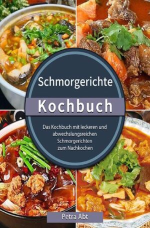 Auf der Such nach köstlichen und einfallsreichen Gerichten für deinen Schmor- oder Römer-Topf? Unter Schmoren wird eine kombinierte Zubereitungsart von Braten, Dünsten und Kochen verstanden, das heißt, dass Fleisch im heißen Fett angebraten wird und anschließend in Wasserdampf und siedender Flüssigkeit weitergegart wird. Schmorgerichte sind etwas für wahre Genießer. Damals hat Oma schon so lecker gekocht, aber warum nicht einfach mal selbst ausprobieren? So schwer ist es glücklicherweise auch nicht, wie man vielleicht denkt. In diesem Buch finden Sie zu Beginn zahlreiche intessante Tipps und Tricks rund um das Schmoren. Im umfangreichen Rezeptteil stelle ich Ihnen leckere und sorgsam ausgewählte Rezepte zum Nachkochen zur Verfügung.