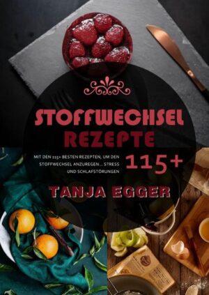 Stoffwechsel Kochbuch und Ratgeber - Der neue Bestseller! Dieses Stoffwechsel Kochbuch/Ratgeber bietet 115 + Stoffwechsel Rezepte an, die den Stoffwechsel ankurbeln und damit Kalorien verbrennen und überflüssiges Fett abbauen -Garantiert! Neben einer Vielzahl unterschiedlichster Stoffwechsel Rezepten gibt es auch einen großen Ratgeberteil dazu! Stoffwechsel - ein Wort, das uns allen bekannt ist und doch wissen wir so wenig darüber. Was geht in dem menschlichen Körper vor, welche Vorgänge sind besonders wichtig und durch welche Faktoren werden diese beeinflusst? In diesem Buch bekommen Sie alle wichtigen Informationen, die Sie Ihrem eigenen Körper etwas näherbringen. Sie erfahren, was der Stoffwechsel eigentlich ist und welche Aufgaben er im menschlichen Organismus hat. Sie werden einen Einblick erlangen, wie komplex die einzelnen Vorgänge sind und wie sie miteinander verbunden werden. Doch keine Angst, Sie werden nicht bloß mit Informationen überschüttet, sondern erfahren, wie Sie das Gelernte in die Praxis umsetzen können. Hierzu erhalten Sie praktische Tipps, die sich in den Alltag eines jeden Menschen integrieren lassen. Sie erfahren, worauf es wirklich ankommt, welche Lebensmittel Ihre Gesundheit fördern und welche Ihnen schaden. Sie erhalten zahlreiche Rezepte, in denen Sie beigebracht bekommen, wie Sie die gesunden Nahrungsmittel am besten in Ihre tägliche Ernährung aufnehmen können. Darüber hinaus lernen Sie, wie Sie häufige Fehler rechtzeitig erkennen können. Denn nur wer seine Fehler erkennt, erkennt auch das Problem und ohne das Problem zu kennen, lässt sich unmöglich eine Lösung finden.