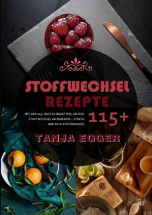 Stoffwechsel Kochbuch und Ratgeber - Der neue Bestseller! Dieses Stoffwechsel Kochbuch/Ratgeber bietet 115 + Stoffwechsel Rezepte an, die den Stoffwechsel ankurbeln und damit Kalorien verbrennen und überflüssiges Fett abbauen -Garantiert! Neben einer Vielzahl unterschiedlichster Stoffwechsel Rezepten gibt es auch einen großen Ratgeberteil dazu! Stoffwechsel - ein Wort, das uns allen bekannt ist und doch wissen wir so wenig darüber. Was geht in dem menschlichen Körper vor, welche Vorgänge sind besonders wichtig und durch welche Faktoren werden diese beeinflusst? In diesem Buch bekommen Sie alle wichtigen Informationen, die Sie Ihrem eigenen Körper etwas näherbringen. Sie erfahren, was der Stoffwechsel eigentlich ist und welche Aufgaben er im menschlichen Organismus hat. Sie werden einen Einblick erlangen, wie komplex die einzelnen Vorgänge sind und wie sie miteinander verbunden werden. Doch keine Angst, Sie werden nicht bloß mit Informationen überschüttet, sondern erfahren, wie Sie das Gelernte in die Praxis umsetzen können. Hierzu erhalten Sie praktische Tipps, die sich in den Alltag eines jeden Menschen integrieren lassen. Sie erfahren, worauf es wirklich ankommt, welche Lebensmittel Ihre Gesundheit fördern und welche Ihnen schaden. Sie erhalten zahlreiche Rezepte, in denen Sie beigebracht bekommen, wie Sie die gesunden Nahrungsmittel am besten in Ihre tägliche Ernährung aufnehmen können. Darüber hinaus lernen Sie, wie Sie häufige Fehler rechtzeitig erkennen können. Denn nur wer seine Fehler erkennt, erkennt auch das Problem und ohne das Problem zu kennen, lässt sich unmöglich eine Lösung finden.