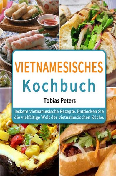 Die besten Rezepte der vietnamesischen Küche. Inklusive Suppen, Salate, Fisch, Fleisch, Reisgerichte, Gebäck und Desserts zum Nachmachen. ★Wird es Ihnen mit Ihren üblichen Speiseplan zu langweilig? ★Haben Sie keine Ahnung, was Sie Ihren Liebsten kochen sollen? ★Kartoffeln, Nudeln, Pommes Frites - Ihnen fehlt die Abwechslung? ★Möchten Sie mal wieder etwas neues ausprobieren? ★Haben Sie Lust, die vietnamesische Küche zu erkunden? Dann ist das “Vietnam Kochbuch” genau das Richtige für Sie. Tauchen Sie ein in die süß-saure Aromawelt von Vietnam. Aus über 50 Provinzen des Landes wurden die besten Rezepte in diesem Buch zusammengefasst. Reis ist genau wie in Asien ein wichtiger Bestandteil der vietnamesischen Küche. Falls Sie nun jedoch denken, dass asiatische und vietnamesische Essgewohnheiten zu 100% miteinander zu vergleichen sind, liegen Sie vollkommen daneben. Denn die vietnamesische Küche hat ihren ganz eigenen Stil. Finden Sie heraus, welche Eigenarten die vietnamesische Küche zu bieten hat und vor allem, wie diese Eigenarten schmecken. Beim Essen ist jedoch noch lange nicht Schluss. Lernen Sie in diesem Buch auch die traditionellen Getränke kennen, die sie auf diese Art sicherlich noch nie gekostet haben. Im “Vietnam Kochbuch” finden Sie Rezepte, die Ihren Gaumen verwöhnen und Ihre Geschmacksnerven verzaubern werden. ★Kochen Sie leckere Suppen wie den vietnamesischen Hot Pot oder auch eine Kürbissuppe à la Vietnam. ★Salat mal anders? Versuchen Sie den Papaya- oder Mangosalat. ★Leichte Kost - leckerer Fisch mit vietnamesischen Gewürzen. ★Gulasch oder Wurst gefällig? Ganz anders schmeckt Fleisch auf die vietnamesische Art. ★Der Reis darf natürlich nicht fehlen. Die leckersten vietnamesischen Reisgerichte gibts in diesem Buch. ★Nachtisch und Gebäck für Schleckermäuler mit Kokos oder Ingwer.