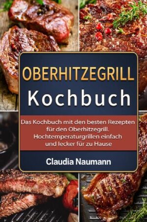 Ein Oberhitzegrill darf in keinem Haushalt fehlen... So jedenfalls schwärmen heute leidenschaftliche Grillfans von Ihrem Hochtemperaturgrill! So ein Gerät zu besitzen ist ein MUSS ! Absolut richtig... Ich überzeuge Sie in diesem Buch von einem Hochtemperaturgrill und welche Möglichkeiten solch ein Gerät Ihnen bietet! Ein Oberhitzegrill zu besitzen allein reicht natürlich noch nicht aus. Nur mit den richtigen Rezepten werden Sie so richtig auf den Geschmack kommen.