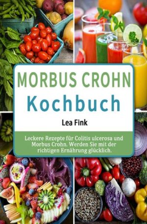 Suchen Sie leckere Rezepte, die wirklich lecker schmecken? Heutzutage leiden immer mehr Menschen an Morbus Crohn. Die Ernährung spielt für Menschen mit Morbus Crohn eine sehr wichtige Rolle, denn mit der richtigen Ernährung, können Beschwerden gelindert und Schübe verringert werden. Viele Therapien werden durch eine ausgewogene Ernährung unterstützt. Wer zum ersten Mal die Diagnose Morbus Crohn erhält, für den stellen sich viele Fragen. Auch Fragen zur richtigen Ernährung. Welche Nahrungsmittel darf man zu sich nehmen? Muss man eine spezielle Diät halten? Auf was ist zu achten? All diese Fragen, werden in diesem Ratgeber geklärt. Zudem gibt es nach dem Informationsteil eine große Auswahl an Rezepten für die verschiedenen Tagesabschnitte, denn auch bei Morbus Crohn muss man nicht auf Genuss verzichten. Ich zeige Ihnen wie lecker und einfach das geht....