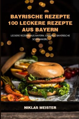 Bayrische Rezepte - deftig & vegetarisch 100 leckere Rezepte aus Bayern! (Komplettband) Wenn man an bayrisches Essen denkt, dann denkt man meist automatisch an die klassische Schweinshaxe, den deftigen Leberkäse oder die Weißwurst mit Brezn - genau diesen Gerichten ist dieses Buch gewidmet! Doch die bayrische Küche hält neben den schweren, Fleisch lastigen Gerichten auch eine Vielfalt an vegetarischen und veganen Speisen parat! Lust die originale bayrische Esskultur zu entdecken? Dieses Rezeptbuch eignet sich perfekt dazu! In diesem Rezeptbuch findest Du 100 originale bayrische Rezepte zum super einfachem Nachkochen. Du findest eine große Rezeptauswahl für Beilagen, Vorspeisen sowie schmackhaften Hauptspeisen - es ist für jeden Geschmack etwas dabei. Auch für Naschkatzen finden sich einige süße Dessert-Rezepte sowie Kaffeetafel-Begleiter auf den hinteren Seiten.