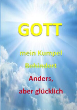 Lange hat Adam gar keine Ahnung, was das überhaupt ist, "behindert". Er wächst mit einem stark belastenden Handicap auf, ist dabei aber glücklich und zufrieden. Gott wird sein bester Kumpel, der ihm immer beisteht und aus jeder Notlage hilft. Die Ärzte sagen Adam eine düstere Zukunft voraus, was ihn aber nicht weiter stört, denn Gott ist sein ständiger Begleiter und wirkt Wunder. Sehr humorvoll und selbstironisch erzählt Adam aus seinem Leben mit Gott und lässt dabei auch seine schweren und harten Zeiten nicht aus. Von witzigen bis hin zu tragischen Situationen: Gott weicht nicht von seiner Seite, denn Gott ist sein Kumpel und Adam ist anders, aber glücklich!