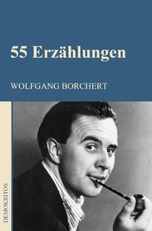 Dieser Band enthält sämtliche 55 Erzählungen von Wolfgang Borchert. Borchert verfasste diese grossmehrheitlich zwischen Januar 1946 und September 1947 als er an Krankenbett gefesselt war, also in den letzten Monaten seines Lebens. Borchert veröffentlichte zu Lebzeiten die Erzählsammlungen «Die Hundeblume» und «An diesem Dienstag» mit insgesamt 31 Erzählungen. Die restlichen 24 Erzählungen erschienen nach seinem frühen Tod.