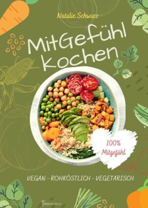 Vegane, vegetarische und rohköstliche Küche mal ganz anders! Gesunde Rezepte aus nur fünf Zutaten, welche ganz einfach und ohne große Vorkenntnisse, umsetzbar sind. Die Autorin mit russischen Wurzeln hat viele klassische Rezepte aus ihrer Heimat als Inspiration genommen, um vegane und vegetarische Varianten zu kreieren, die auch für nicht Vegetarier/Veganer ein wahrer Gaumenschmaus sind. Neben diesen raffinierten Freuden, teilt Natalie Schwarz auch einige Gesundheitstipps aus ihrer Ayurveda Praxis. Die Leser erhalten neue Anregungen und Freude für die fleischlose Küche, sowie wertvolle Tipps für den Erhalt der Gesundheit.