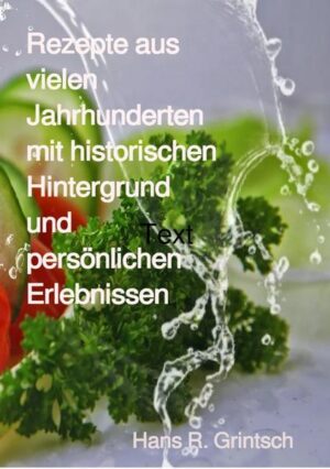 Es geht um Rezepte die historischen Ursprungs sind. Es wird ausführlich der geschichtliche Hintergrund beschrieben. Es ist kein Standartkochbuch für den Rezeptsucher um schnell etwas zu kochen, es ist eher ein Lesebuch mit Rezepten und deren Ursprung, dazu private Erlebnisse in Anlehnung an die Rezepte die der Autor persönlich erlebt hat, keine Fiktion sondern echt mit vielen Fotos. Besonders die Erzählungen locken vielen beim lesen ein Schmunzeln ins Gesicht