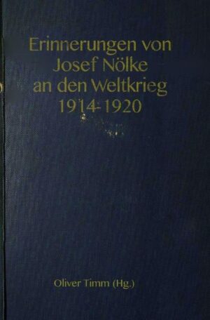 Der Inhalt dieses Buches basiert auf den Tagebüchern und der Briefkorrespondenz des Autors während seines Fronteinsatzes an der Westfront und späterer 53-monatigen französischen Kriegsgefangenschaft. Das Besondere an dieser Hinterlassenschaft ist nicht nur die beinah lückenlose Dokumentation durch die Tagebuchaufzeichnungen, welche durch die beidseitig erhaltene Briefkorrespondenz mit der Familie ergänzt wird. - Dies allein ist bereits ein historisches Zeitdokument interessanter Einblick in die Gedankenweltwelt einer bestimmten Familie unter dem Einfluss des Krieges und der daraus resultierenden Trennung. Zudem macht der Umstand, dass sich im Laufe der Kriegsgefangenschaft eine Freundschaft zwischen Gefangenem und Bewacher einstellt, die sich auch noch bis in spätere Zeiten hält. Der Autor fasste seine transkribierten Aufzeichnungen und die Briefe, zusammen mit eingebundenen Originalen und Fotos, in einem dunkelblau eingebundenen Buch zusammen (dies stellt nun in leicht angepasster Form den Umschlag dieser Ausgabe dar). Dieses veröffentlichte die Großnichte des Autors bereits 2013 online. - Mein Ziel war es, diese kulturgeschichtlich, wie historisch wertvolle Quelle öffentlich zu machen. Die Vorliegende Fassung enthält neben Übersetzungen französischer Passagen noch weitere Erläuterungen der im Text angesprochenen Ereignisse, sowie das vom Autor 1939 verfasste Manuskript „Frontkameradschaft über den Stacheldraht.“ In welchem er das Wiedersehen mit seinem ehemaligen Bewacher und Freund beschreibt.