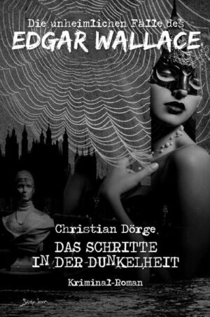London, im Spätsommer 1965. Henry Gilder, ein erblindeter Ex-Soldat, gerät eines Nachts ins Fadenkreuz ausländischer Geheimagenten, die bereits mehrere Morde in London und Portsmouth auf dem Gewissen haben. Nur mit knapper Not kann Gilder sich deren tödlichem Zugriff entziehen. Chefinspektor Dick Alford von Scotland Yard erhält von Lord Fossaway, dem Leiter des Britischen Militärgeheimdienstes, den Auftrag, die Agenten aufzuspüren und weitere Morde zu verhindern... Mit dem Roman DIE SCHRITTE IN DER DUNKELHEIT veröffentlicht Christian Dörge, Autor u. a. der Krimi-Serien EIN FALL FÜR REMIGIUS JUNGBLUT und FRIESLAND, den sechsten Band seiner Roman-Reihe, die sich als Hommage an die Kriminal-Romane von Edgar Wallace (* 1. April 1875