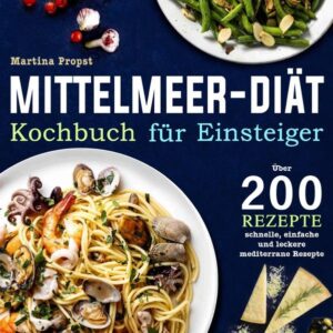 Sind Sie immer noch auf der Suche nach gutem Essen? Sind Sie immer noch auf der Suche nach gesunden und leckeren Gerichten? Dann hier ist es! Mittelmeer-Diät-Kochbuch für Einsteiger enthält Folgendes: Frühstück Rezepte Fischgerichte Rezepte Mittags & Abends Rezepte Vorspeisen Rezepte Vegetarische Gerichte Rezepte Salat Rezepte Dessert Rezepte Und vieles mehr .... Worauf warten Sie noch? Ihre Gesundheit liegt in Ihren eigenen Händen, Ihr Magen wird von Ihnen selbst befriedigt, schließen Sie sich jetzt der Ernährungsarmee an!