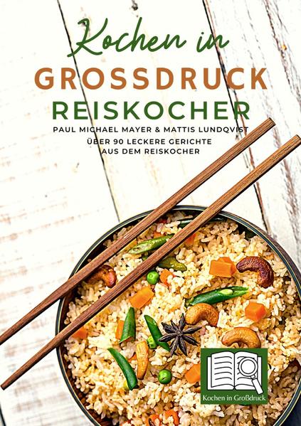 1 Reiskocher + über 90 Rezepte = Formvollendetes Genusserlebnis Echte Großdruck-Ausgabe - ein Buch aus der Reihe "Kochen in Großdruck" Dafür steht "Kochen in Großdruck": Echter Großdruck für perfekte Leserlichkeit Schriftgröße 18 Leicht lesbare Schriftart (Lucida Sans, Überschriften in Verdana) Augenschonender Zeilenabstand (1,5 bzw. 150%) Alles linksbündig formatiert Überschriften in Weiß auf Schwarz Cremeweißes Papier Ca. DIN A4-Format-Größe RIESIGE Buchstaben Kochen mit dem Reiskocher: 100% Rezepte pur: Ob Shrimps mit Zitronenrisotto, Pancetta mit Grünkohl und Spaghettikürbis, Räucherlachsfritatta oder ein klassisches Reisgericht - mit dem Reiskocher ist man für jeden Anlass bestens gerüstet!