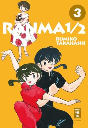 Ranma ½ - Die Neuauflage des Kult- Klassikers von Rumiko Takahashi Der Klassiker Ranma 1/2 ist bekannt für jede Menge Humor, Missverständnisse und verrückte Wendungen. Die Neuauflage umfasst 20 Bände mit jeweils 354 Seiten, plus 2 Farbseiten, und wurde sowohl optisch als auch inhaltlich vollständig überarbeitet. Erstmals erscheint die deutsche Ausgabe in japanischer Leserichtung. Als Bonus enthält jeder Band ein Exklusivinterview mit Rumiko Takahashi. Inhalt Band 3: Nach ihrem Duell mit Shampoo hat Akane alle Erinnerungen an Ranma völlig verloren! Damit sie ihr Gedächtnis wiedererlangt, muss Ranma eine ganz spezielle Haarwäsche besorgen, die es nur in China gibt. Wie soll er es schaffen, allein dorthin zurückzukehren, wo sein ganzer Schlamassel begann? Es sei denn, Shampoo besitzt diese sonderbare Haarmischung ... Mit der New Edition von Ranma 1/2 erscheint DER Klassiker von Rumiko Takahashi endlich in neuer Auflage. Die Bände sind ein Muss für jeden Fan der Kult- Mangaka und gehören in jede gute Manga- Sammlung!