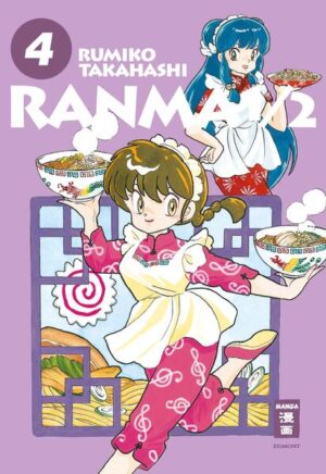 Ranma ½ - Die Neuauflage des Kult- Klassikers von Rumiko Takahashi Der Klassiker Ranma 1/2 ist bekannt für jede Menge Humor, Missverständnisse und verrückte Wendungen. Die Neuauflage umfasst 20 Bände mit jeweils 354 Seiten, plus 2 Farbseiten, und wurde sowohl optisch als auch inhaltlich vollständig überarbeitet. Erstmals erscheint die deutsche Ausgabe in japanischer Leserichtung. Als Bonus enthält jeder Band ein Exklusivinterview mit Rumiko Takahashi. Inhalt Band 4: Nach einigen Wettkämpfen trifft Ranma auf Happosai, den Lehrer von Genma und Soun - ein noch nie da gewesener Gegner. Der fiese alte Sack ist aus seinem Gefängnis ausgebrochen und scheint fest entschlossen zu sein, seinen Schülern das Leben zur Hölle zu machen … Mit der New Edition von Ranma 1/2 erscheint DER Klassiker von Rumiko Takahashi endlich in neuer Auflage. Die Bände sind ein Muss für jeden Fan der Kult- Mangaka und gehören in jede gute Manga- Sammlung!