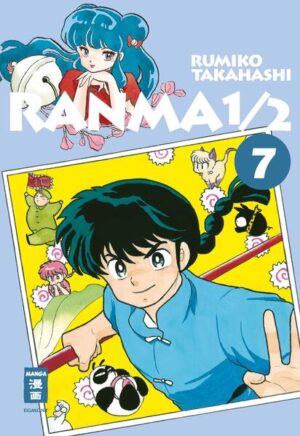 Ranma ½ - Die Neuauflage des Kult- Klassikers von Rumiko Takahashi Der Klassiker Ranma 1/2 ist bekannt für jede Menge Humor, Missverständnisse und verrückte Wendungen. Die Neuauflage umfasst 20 Bände mit jeweils 354 Seiten, plus 2 Farbseiten, und wurde sowohl optisch als auch inhaltlich vollständig überarbeitet. Erstmals erscheint die deutsche Ausgabe in japanischer Leserichtung. Als Bonus enthält jeder Band ein Exklusivinterview mit Rumiko Takahashi. Inhalt Band 7: Die Schüler der Furinkan High School müssen sich gegen ihren seltsamen Schulleiter wehren - denn der will neue, völlig verrückte Regeln aufstellen. Erst die Sache mit den speziellen Frisuren und jetzt soll auch noch jeder die Klos putzen, der zu spät kommt … Währenddessen glaubt Ryoga, dass er dank einer besonderen Seife endlich von seinem Fluch befreit ist. Ist das überhaupt möglich? Mit der New Edition von Ranma 1/2 erscheint DER Klassiker von Rumiko Takahashi endlich in neuer Auflage. Die Bände sind ein Muss für jeden Fan der Kult- Mangaka und gehören in jede gute Manga- Sammlung!