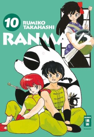 Ranma ½ - Die Neuauflage des Kult- Klassikers von Rumiko Takahashi Der Klassiker Ranma 1/2 ist bekannt für jede Menge Humor, Missverständnisse und verrückte Wendungen. Die Neuauflage umfasst 20 Bände mit jeweils 354 Seiten, plus 2 Farbseiten, und wurde sowohl optisch als auch inhaltlich vollständig überarbeitet. Erstmals erscheint die deutsche Ausgabe in japanischer Leserichtung. Als Bonus enthält jeder Band ein Exklusivinterview mit Rumiko Takahashi. Inhalt Band 10: Akane wurde von einem Jungen entführt, der sich in einen Dämon verwandelt, wenn er mit Wasser in Berührung kommt. Er hat sogar das Gästebuch mit der Namensliste gestohlen! Wer wird sein nächstes Opfer sein? Ranma, Ryoga und alle Fluchträger müssen sich zusammenschließen und versuchen, diesen übermächtigen Gegner zu besiegen … Mit der New Edition von Ranma 1/2 erscheint DER Klassiker von Rumiko Takahashi endlich in neuer Auflage. Die Bände sind ein Muss für jeden Fan der Kult- Mangaka und gehören in jede gute Manga- Sammlung!