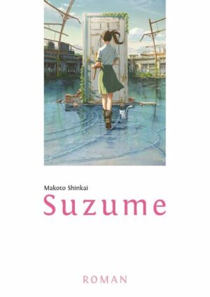 Der Roman Suzume ist das neue Meisterwerk von your name.- Schöpfer Makoto Shinkai. Der parallel entstandene Film zu Suzume feierte auf der Berlinale 2023 seine Premiere und läuft ab April in den deutschen Kinos. Die 17- jährige Suzume lebt in der ruhigen Stadt auf der Insel Kyushu. Eines Tages trifft sie auf einen jungen Mann, der angibt, „auf der Suche nach einer Tür" zu sein. Suzume folgt ihm zu einer Ruine eines verfallenen Gebäudes in den Bergen und stößt auf eine mysteriöse freistehende Tür. Von einer unsichtbaren Kraft getrieben greift sie nach der Tür - und stürzt damit die ganze Welt ins Unglück. Überall öffnen sich Türen, aus denen Katastrophen strömen. Um das Unheil abzuwenden hat Suzume nur eine Chance: Sie muss die Türen wieder schließen!