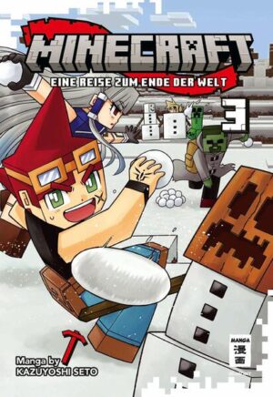 Minecraft Das erfolgreichste Game der Welt als Manga Für die Zeit zwischen dem Zocken gibt es jetzt die abgefahrene Welt von Minecraft als Manga! Das spannende und witzige Abenteuer handelt vom mutigen Niko und seinen ungewöhnlichen Begleitern, die die Welt bis zu ihren Rändern erkunden wollen. Inhalt Band 3: Niko ist ein junger Held – und gerät immer wieder in große Gefahr. Zusammen mit seinen ungewöhnlichen Gefährten stellt er sich einer riesigen Übermacht verschiedenster Monster. Kann die Truppe standhalten? Band 3 der fantastischen Abenteuerreise. „Nicht nur perfekt für junge Fans und Manga-Neulinge geeignet, sondern auch für uns ‚alte Minecraft-Hasen‘.“ – EMA-Redakteurin Lui