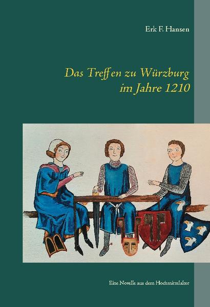 Das Treffen zu Würzburg im Jahre 1210: Die drei größten Epiker des Hochmittelalters, der Epoche der sog. »Staufischen Klassik«, Hartmann von Aue, Gottfried von Straßburg und Wolfram von Eschenbach, kommen zusammen, um über das eben bekanntgewordene Nibelungenlied sowie das Thema der Darstellung der Frauenliebe (mhd. minne) zu diskutieren, worüber sie unterschiedlicher Auffassung sind. Am zweiten Tag erhalten sie überraschend Besuch vom bedeutendsten Minnesänger und Spruchdichter ihrer Zeit... Eine literarische Annäherung an diese faszinierende Epoche der deutschen Literatur.