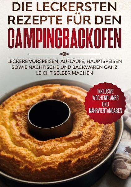 Sie möchten sich lieber während Ihres Campingurlaubs entspannen und sich weniger Gedanken ums Kochen machen? Dann ist dieses Kochbuch genau das Richtige für Sie! Mit wenig Aufwand zaubern Sie die leckersten Gerichte. Wer möchte sich während seines Camping Urlaubs oder Zuhause nicht gerne entspannen und sich weniger Gedanken ums Essen machen? Doch eine schlechte Ernährung ist auch nicht die Lösung. Was es bräuchte wären einfache sowie gesunde Gerichte, bei denen man die Zutaten einfach in eine Form gibt und diese auf einem Herd erhitzt. Sie fragen sich auch ob dies möglich ist? Oh ja, das ist es! Ein kleiner Campingbackofen bringt sehr viel Vorteile mit sich. Er ist optimal für den Wohnwagen geeignet, da er sich leicht verstauen lässt und es nur einen Herd mit Gas und Strom oder einen Spirituskocher benötigt. Die Reinigung ist auch sehr leicht, da man bei dieser nur kaltes Wasser nehmen sollte. Wir empfehlen hierbei den Omnia Ofen aber natürlich sind andere Campingofen genauso gut geeignet.Im Campingbackofen lassen sich viele abwechslungsreiche Gerichte zubereiten. In diesem Kochbuch finden Sie neben einem Wochenplaner bis zu 44 Rezepte für jede Mahlzeit. Ob gefüllter Schafskäse als Vorspeise, würzige Lasagne mit Hackfleisch als Hauptspeise oder Kuchen und Nussecken als Nachtisch - es ist für jeden etwas dabei.Also los geht's und guten Appetit! Das erwartet Sie - 44 abwechslungsreiche Rezepte als Vorspeise, als Hauptspeise oder als Nachtisch darunter Aufläufe und Backwaren - Ein Wochenplaner für Ihre Einkäufe und effektives Vorkochen - und vieles mehr... Das neue Camping Kochbuch von Camping Küche ergab sich aus langjähriger Campingerfahrung von zwei guten Freunden. Oft stand die Frage im kleinen Wohnwagen, was es zu Essen gäbe. Schnell wurde mal im Laden nebenan eingekauft und das nicht immer besonders gesund. Doch mit der Idee eigene Gerichte mit einem Campingofen zu backen wurde alles deutlich angenehmer. Wenn Sie auch von den kreativen Rezepten profitieren möchten, kaufen Sie sich jetzt dieses Buch!