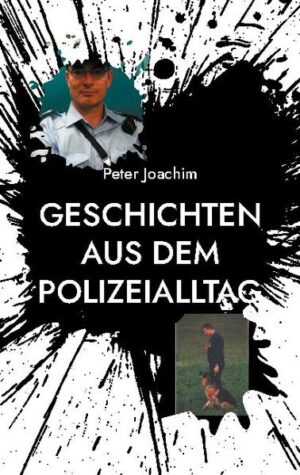 Er zog seine Waffe und scheinbar wie in Trance schoss er dem Auto hinterher. Er zielte dabei aber nicht auf Reifen, denn das weiss jeder Polizist, ein Reifen ist schwer zu treffen und ein Treffer im Reifen bewirkt fast nichts. Nein, er zielte auf den Fahrer. Der Schuss peitschte auf, ein Zweiter blieb in der Pistole stecken. Peter stieg wieder ein und Karola schaltete die Sirene ein. Polizeiarbeit kann spannend sein oder langweilig, manchmal aber auch gefährlich. Der Autor blickt nach 28 Jahren Dienst, hauptsächlich im Streifendienst, auf das Erlebte zurück und erzählt die Episoden mit einem Augenzwinkern.