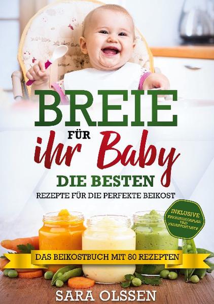 Sie sind gerade frisch Eltern geworden oder sind dabei es zu werden? Sie sind auf der Suche nach gesunden alters entsprechenden Babybrei Rezepten, die Ihr Liebling lieben wird? Dann ist dieses Buch genau das Richtige für Sie! Babynahrung sollte unseren Babys nicht nur gut schmecken, sondern auch gesund sein. Wichtig ist, dass es altersentsprechende Zutaten enthält und auch mit großer Sorgfalt zubereitet wird, denn der perfekte Brei sollte anfangs nach Möglichkeit keine zu großen Stücke enthalten. Damit eine gesunde Ernährung für Ihr Baby gewährleistet werden kann, schadet es nicht, wenn Sie sich mit den Inhaltsstoffen von den Mahlzeiten Ihres Kleinen vertraut machen bzw. wissen, wofür welche Inhaltsstoffe zum Wachsen gebraucht werden und welche Lebensmittel sie enthalten. Zwecks dazu finden Sie neben den Rezepten am Ende dieses Buches eine Nährstoffliste. Neben den Inhalten sollten einige Lebensmittel auch erst ab einem bestimmten Alter im Essen ihres Babys verwendet werden, aufgrund seiner Verdaulichkeit und Verarbeitung in der Produktion. Für den richtigen Zeitpunkt finden Sie die Babybrei Rezepte in diesem Buch nach einem zeitlichen Ernährungsplan aufgestellt. Das erwartet Sie: - Der richtige Zeitpunkt nach dem Stillen - Ab wann mit der Beikost beginnen? - Zeitlicher Ernährungsplan - ab wann eignen sich welche Rezepte - Nährstoffliste - Nährstoffe, die Ihr Kind braucht und diese Lebensmittel haben sie - 80 gesunde und altersentsprechende Rezepte für Ihr Baby - und vieles mehr ...