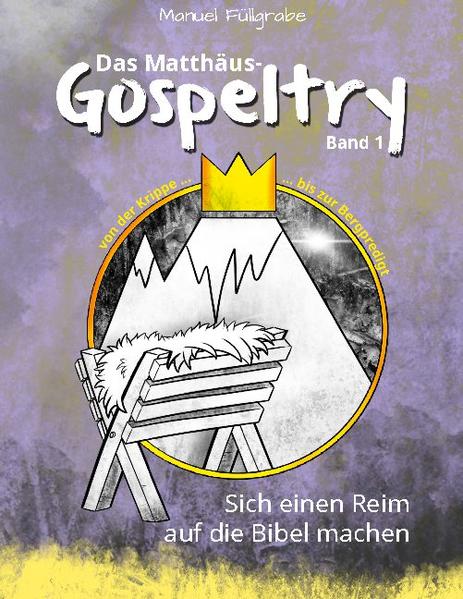 Sich einen Reim auf die Bibel machen-von der Krippe bis zur Bergpredigt. Pastor Manuel Füllgrabe pustet altem Text mit Poetry-Slams den Staub von den Lettern. Gospeltry?! Was'n das?! Gospeltry (sprich: GosPL-TRIIIII) ist ein Kunstwort, das sich aus "Gospel" (Evangelium) und "Poetry" (Gedicht) zusammensetzt: Evangeliumsgedicht. Gospel + Poetry = Gospeltry Andachten als Poetry-Slam.