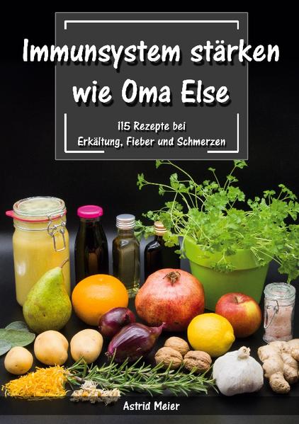 Mit Oma Elses Hausmitteln das Immunsystem stärken! Einfache Rezepte und Helfer aus der Natur bei Erkältungsbeschwerden und zur Stärkung der Abwehrkräfte: Selbst sammeln, trocknen und zubereiten. 115 bewährte Hausmittel bei Fieber, Husten und Schnupfen bei Kopf- und Gliederschmerzen, bei Ohrenschmerzen und Blasenentzündung. bei Bronchitis, Mandelentzündung- und Halsschmerzen, Hausrezepte von Oma Else für Tees, Wickel, Tinkturen, Dämpfe, Bäder und Suppen mit Zutaten aus der Natur. Tipps zu gesunden, stärkenden Lebensmitteln und natürlichen Antibiotika. Heilkräuter-ABC mit 65 Pflanzen und Heilmitteln