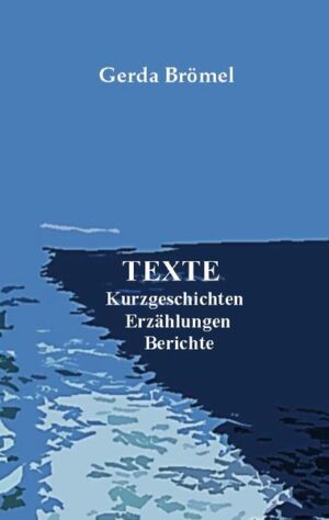 In Gerda Brömels Texten geht es um eine Jugendfreundschaft, um Liebe, moderne Abenteuer, Heimkehr, Leben in Corona-Zeiten, Trauer, um eine Begegnung, um Angst, Glück, Heimat, andere Leute, eine besondere Frau, eine seltene Fähigkeit.