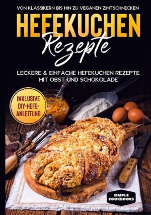 Sehnen Sie sich nach dem Geruch von frischem Hefekuchen in Ihrer Küche? Möchten Sie noch einmal den Geschmack von Omas hausgemachten Nachspeisen schmecken? Oder sind Sie auf der Suche nach veganen Hefekuchen-Rezepten? Dann haben Sie mit diesem Buch die richtige Wahl getroffen! Egal ob Sie Anfänger oder schon Backprofi sind, dieses Buch bietet Ihnen vielseitige Rezepte rund um das Thema Hefekuchen. Dabei kommen die allbekannten Klassiker nicht zu kurz, doch auch modern interpretierte Hefespeisen finden ihren Platz. Dabei werden Ihnen auch einige vegane Alternativen angeboten. Neben fruchtigen Obstkuchen finden sich auch süße Schokoladenvarianten. Alle Rezepte sind leicht und verständlich erklärt, sodass Sie Ihrem nächsten Nachmittags-Besuch ein frisches Stück Hefekuchen anbieten können. Um zudem bestens über die Tradition der Hefe Bescheid zu wissen, vermittelt Ihnen ein kurzes Informationskapitel alles Wissenswerte um die Herstellung der Hefe und Hefeteige. Wenn Sie die Ihnen dort vorgestellten Tipps befolgen, wird bei der Zubereitung der Rezepte nichts mehr schief gehen! Das erwartet Sie: - Was ist Hefe? - Welche Hefeteige gibt es und was ist bei ihrer Zubereitung zu beachten? - Leckere und leicht verständliche Rezepte - Vegane Alternativen - und vieles mehr ..