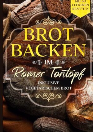 Brot backen war nie einfacher und so lecker! Sie wollen nicht mehr für Brot zum Bäcker gehen? Dann ist dieses Buch genau das Richtige für Sie! Bis das richtige Brot gefunden ist, welches allen Ansprüchen gerecht wird, kann es schon eine Zeit lang dauern. Das muss nicht so sein, backen Sie sich ihr Brot einfach selbst. Frisches Brot schmeckt am besten, egal in welchen Varianten Sie es am liebsten genießen.Neben dem Verzicht auf Haltbarkeitsmacher und Geschmacksverstärker haben Sie es so selbst in der Hand, wie groß ihr Brot sein soll und welchen Geschmack es mit sich bringt.Genießen Sie den Vorteil eines erstklassigen Geschmacks mit einem guten Gewissen. Handelsübliches Brot hat oft einen sehr hohen Salzgehalt, welcher für den Körper schädlich sein kann. Schaffen Sie sich zudem einen Genuss ohne schädliche Stoffe. Die Zubereitung im römischen Tontopf ist eine hervorragende Lösung, um jeden Tag ein frisches köstliches Brot zu zaubern. Egal für welchen Anlass. Ob Süß oder Herzhaft, Sie bestimmen selbst, in was Sie ihr Brot verwandeln. Damit Ihnen die Zubereitung der Brotrezepte leicht fällt, haben wir für Sie die schönsten Rezepte zusammengestellt. Wir wünschen Ihnen viel Spaß beim Ausprobieren und einen guten Appetit.. Das erwartet Sie: - Tipps & Tricks - Herzhafte Brote wie z.B. Weizenbrot, Pizzabrot oder auch Olivenbrot - Süßes Brot wie z.B. Rosinenbrot, Quarkbrot und Schokobrot - Vegetarisches Brot wie z.B. Chia Brot, Kürbisbrot oder Körnerbrot - und eine Liste der wichtigsten Gewürze in der Brotherstellung Bereiten Sie sowohl für sich als auch für Ihre Familie, die leckersten Brotrezepte zu! So gut hat frisches Brot aus dem Topf noch nie geschmeckt! Überzeugen Sie sich selbst mit dem Kauf dieses Buches.