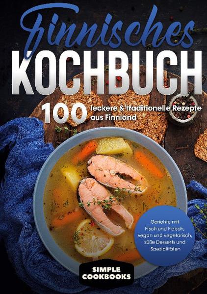 Haben Sie schon einmal Urlaub in Finnland gemacht oder sind Sie einfach nur an der Esskultur anderer Länder interessiert? In diesem Kochbuch stellen wir Ihnen leckere finnische Rezepte vor, die mit Ihrer Einfachheit bestechen. Kochen Sie mit wenig ,,Drumherum'' hervorragende Gerichte und erfahren Sie mehr über die Essgewohnheiten der Finnen! Sie möchten sich einmal der finnischen Küche widmen und haben noch keine passenden Rezepte gefunden? In diesem Kochbuch werden Sie die Möglichkeit haben, Ihren Wunsch zu erfüllen. Angefangen vom Frühstück, Fisch- oder Fleischgerichten, vegane und vegetarische Rezepte, Desserts und Süßspeisen, probieren Sie doch die finnischen Spezialitäten einmal aus. Dabei brauchen Sie nicht viele Gewürze, denn in Finnland liebt man die ursprünglichen Geschmacksaromen und damit die natürliche Basis der Lebensmittel. Die unverfälschten Aromen der Speisen werden nicht nur Sie begeistern. Tauchen Sie mit Ihrer Familie oder Freunden in die kulinarische Seite des Landes der Mitternachtssonne ein. Sie werden feststellen, dass Finnland mehr zu bieten hat als seine Naturgewalten. Kochen Sie sich doch erst einmal einen Kaffee oder Tee und stöbern Sie gemütlich in dieser Lektür. Viel Spaß und guten Appetit! Das erwartet Sie: - Leckere Frühstücksgerichte wie Ofenpfannkuchen oder Hafenbrot - Köstliche Fleischgerichte wie Teigtäschen oder Frikadellen mit Zwiebel Sahne Soße - Frische Fisch & Meeresfruchtgerichte wie Lachs Suppe oder Lachs Risotto - Vegane und vegetarische Gerichte wie Pastinaken Auflauf oder Kartoffelauflauf nach finnischer Art - Desserts & Süßes wie Möhrenküchlein oder finnischer Nusskuchen - und vieles mehr ..