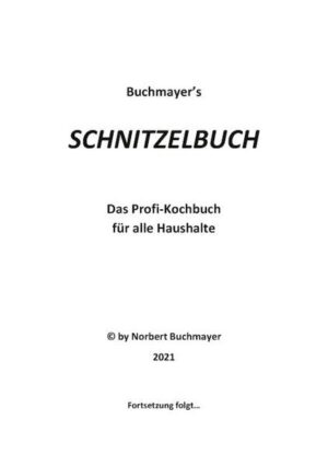 Das Schnitzelbuch beschreibt das Zubereiten von ausgewählten Schnitzelrezepten. Vom klassischen Wiener Schnitzel bis zu exotischen Kreationen. Schlicht und verständlich beschrieben erzeugt bereits das Lesen hohe Erwartungen an die Geschmacksaromen. Und alles schmeckt vorzüglich.