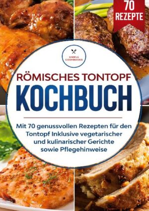 Sie mögen gerne saftigen Auflauf oder Braten? Sie suchen leckere Rezepte für die ganze Familie? Dann empfehlen wir Ihnen dieses Buch! Der römische Tontopf sorgt nicht nur für eine gesunde und schonende Zubereitung von Gerichten, sondern lässt das Essen auch sehr zart und saftig schmecken. Das Aroma der Gerichte und der jeweiligen Zutaten kommt somit besonders gut zur Geltung. Zudem ist der Tontopf auch eine sehr große Hilfe dabei, Gerichte nicht nur gesund, sondern auch sehr unkompliziert und leicht zuzubereiten. Perfekt also für jeden, der keine Zeit beziehungsweise keine Lust hat, stundenlang in der Küche zu stehen. Dabei ist der Erfolg für Anfänger und für Fortgeschrittene garantiert. Der Topf soll die Gefahr des Anbratens senken und auch das Überkochen der Speisen vermeiden, das ständige Umrühren der Speise oder das Aufpassen auf das Gericht verhindern und deshalb viel mehr Zeit in der Küche sparen. Keine Zeit mehr in die Überwachung des Gerichtes stecken zu müssen verspricht der Topf ebenfalls. Der Tontopf reguliert außerdem die Feuchtigkeit der Speise deutlich besser und vermeidet das Austrocknen der Speise, sodass keine Vitamine und Mineralstoffe verloren gehen. Es gibt so gut wie keine Chance, etwas falsch zu machen. Sobald alles im Topf landet, ist keine weitere Arbeit mehr nötig. Das erwartet Sie: - Die Vorteile des römischen Tontopfes - Tipps & Tricks zur richtigen Pflege und Verwendung - Klassische Fleischrezepte von Rouladen zu Braten - Vegetarische und dennoch saftige Rezepte wie Blumenkohl mit Soße und Käse-Gemüse Topf - leckere Auflauf Rezepte - einige spezielle kulinarische Gerichte - und vieles mehr... Sie wollen Ihre Küche sowohl geschmacklich als auch in ihrer Vielfältigkeit bereichern und neue Rezepte für Ihren Tontopf finden? Dann laden wir Sie herzlich dazu ein, sich dieses Buch zu kaufen.