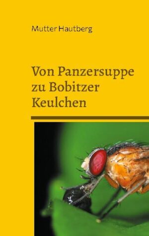 Schon immer haben Menschen in Hungersnöten auf Insekten zurückgegriffen. Fruchtfliegen werden auch heute noch ganz ohne Not in Mecklenburg zubereitet. Ganze Dörfer finden sich hier zusammen um Erbseneintopf mit Fliegeneinlage zu kochen. Ich rate wirklich jedem Feinschmecker, eine Fruchtfliegenzucht anzulegen. Ein paar alte Äpfel, eine Schale Wasser und die Natur einfach machen lassen. Was man nach ein paar Wochen im Hause hat kann man als Gaumenschmaus bezeichnen und mit den Rezepten aus diesem Buch sehr gut zum Gericht verzaubern. Nachhaltig, preiswert und ohne Tierqual. "Insekten sind kleine Steine, die sich bewegen". Hildegard Onken (Nachbarin von Mutter Hautberg) bei einem Zaungespräch.