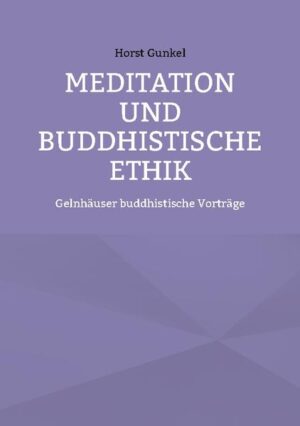 Der Dreifache Pfad, den der Buddha lehrte, besteht aus (1) sila-Ethik, (2) samadhi-Meditation und (3) prajna-Weisheit. Dieses Buch informiert über die ersten beiden Themen, über buddhistische Ethik und Meditation. Weisheit kann-im Gegensatz zu Wissen-nicht über Bücher erlernt werden