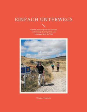 Der als Camino Francés ausgewiesene Jakobsweg entlang der Nordküste Spaniens zählt zu den meist frequentierten Pilgerwegen Europas. Sein Ziel, Santiago de Compostela, steuern alljährlich nahezu 250.000 Pilger aus aller Welt an. Abschluss jeder Pilgerreise ist die Teilnahme an der Messe in der Kathedrale, wo angeblich die Gebeine des Apostels Jakobus ruhen. Der Autor schildert persönliche Eindrücke, Stimmungen und Begegnungen auf seiner sechswöchigen Pilgerreise von St. Jean-Pied-de-Port am Rand der französischen Pyrenäen nach Santiago de Compostela und darüber hinaus bis Fisterre, von dem man bis zum Mittelalter annahm, dass dort das Ende der Welt sei. Der Reisebericht wird durch viel Wissenswertes zu Kultur, Land und Leuten abgerundet.